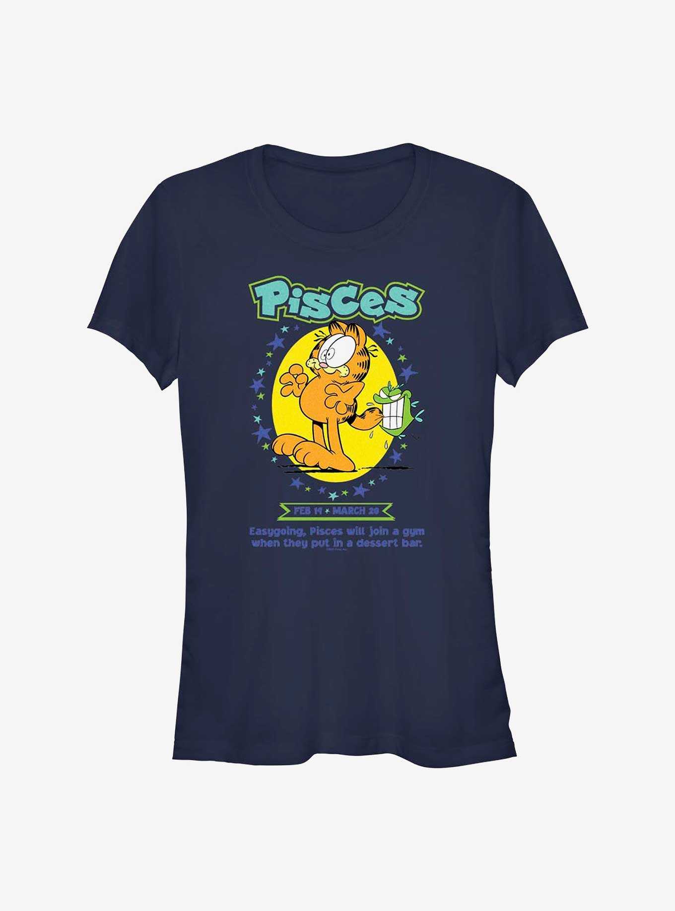 Garfield Pisces Horoscope Girls T-Shirt, , hi-res
