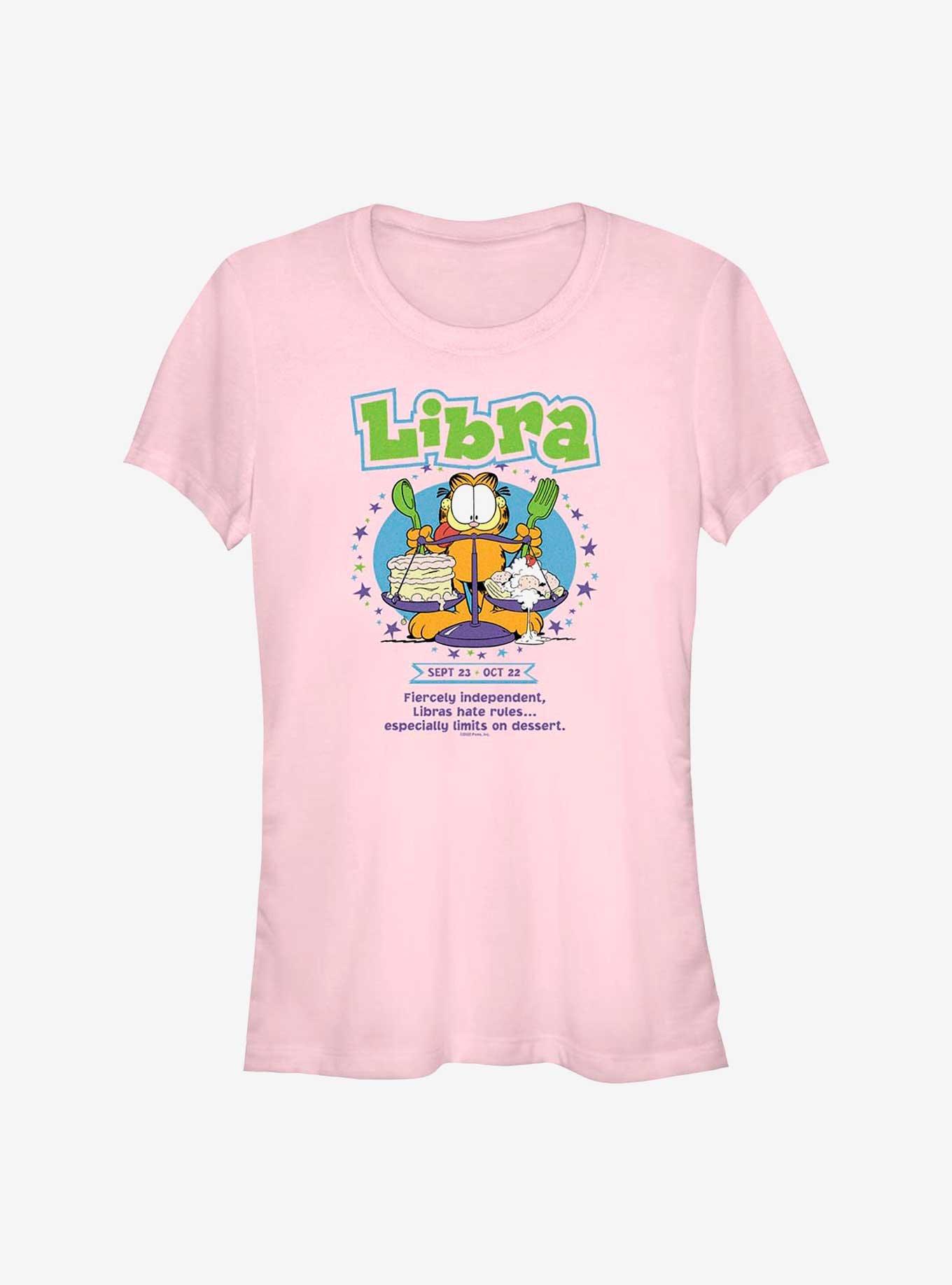 Garfield Libra Horoscope Girls T-Shirt, , hi-res