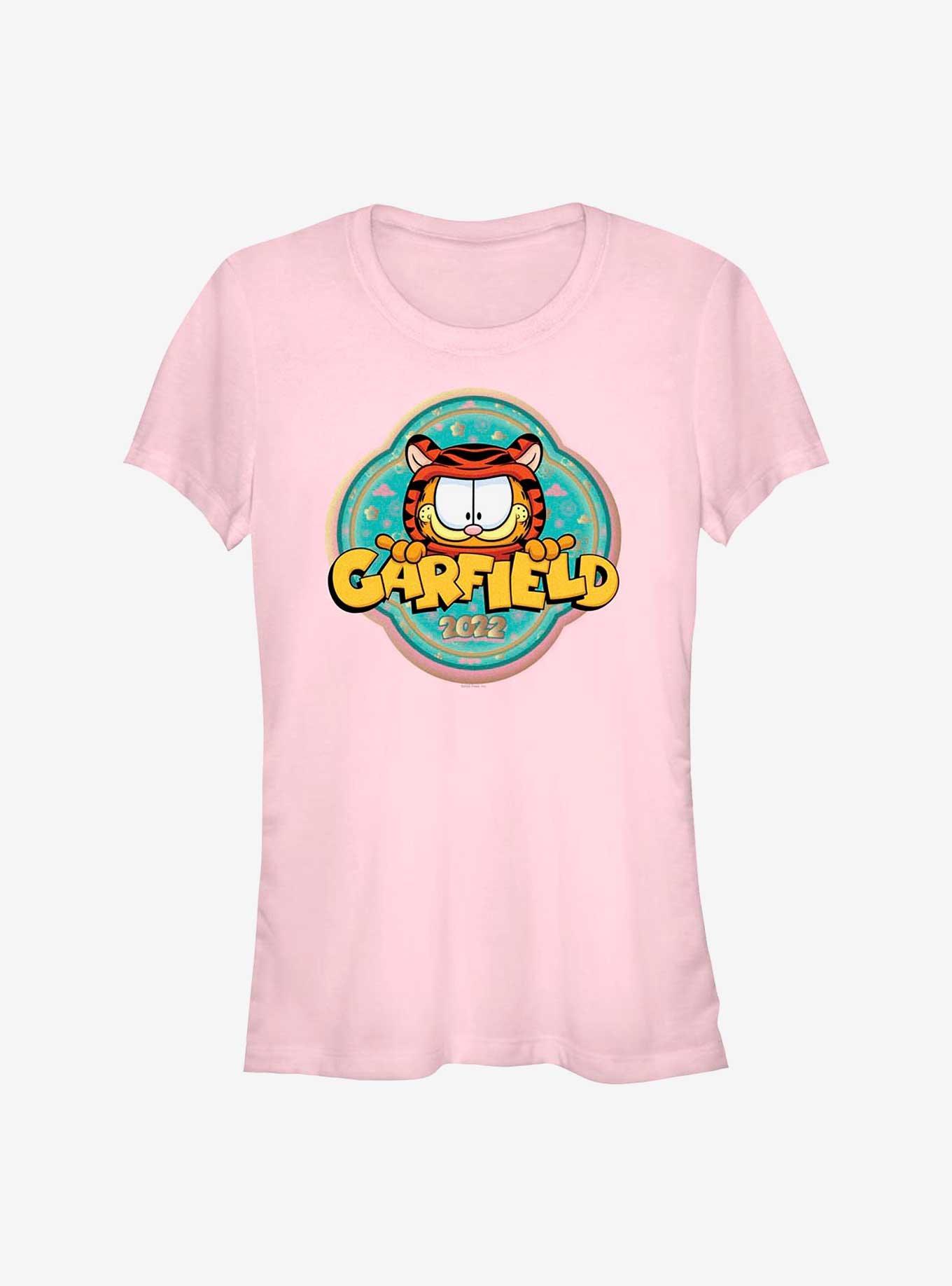 Garfield Tiger Badge Girls T-Shirt, , hi-res