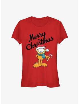 Garfield Merry Christmas Girls T-Shirt, , hi-res