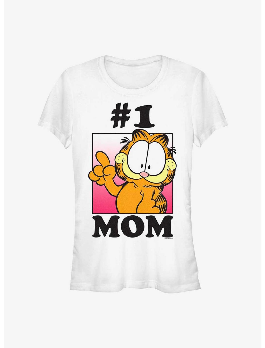Garfield #1 Mom Girls T-Shirt, WHITE, hi-res