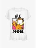 Garfield #1 Mom Girls T-Shirt, WHITE, hi-res