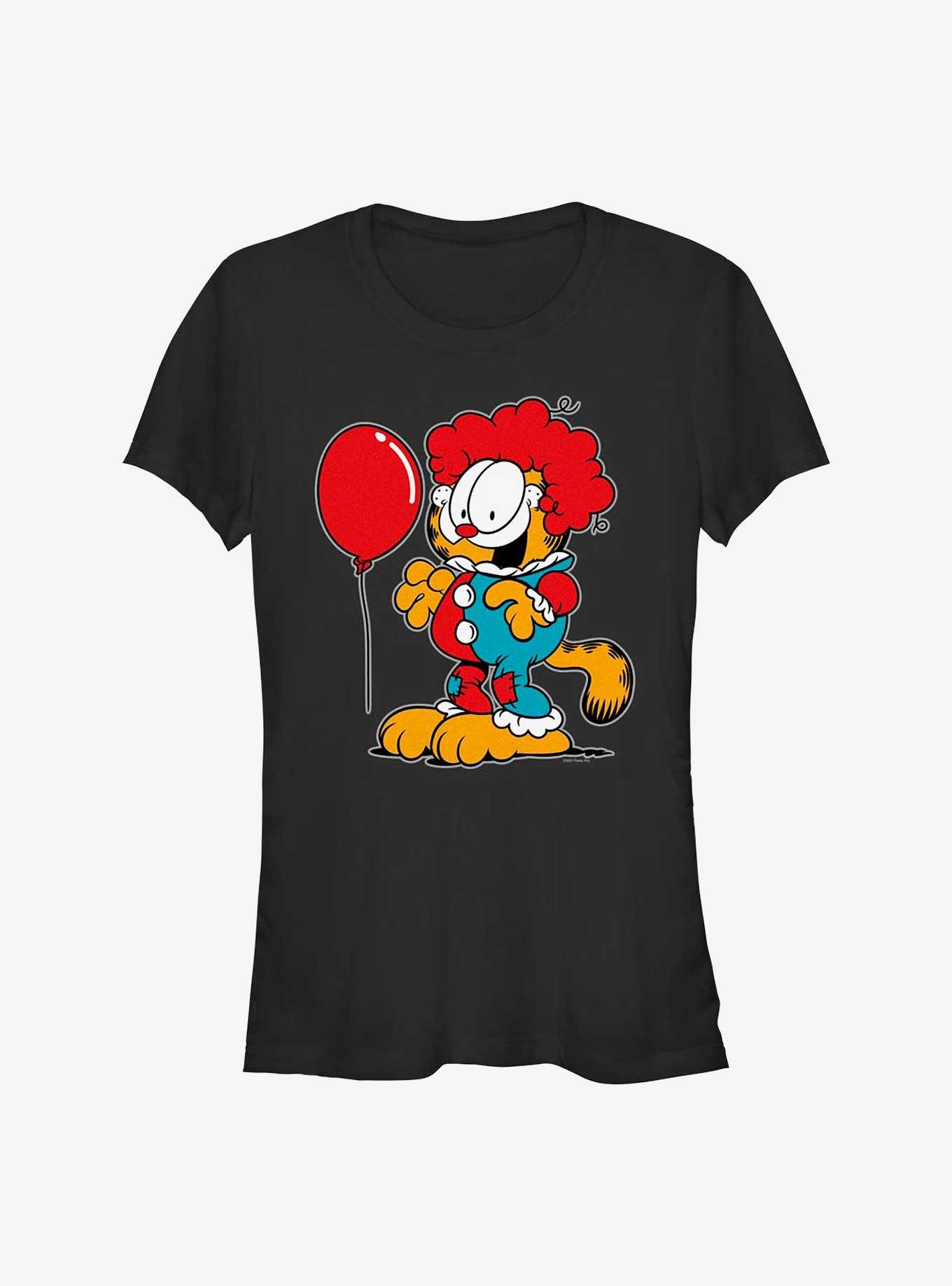 Garfield The Clown Girls T-Shirt, BLACK, hi-res