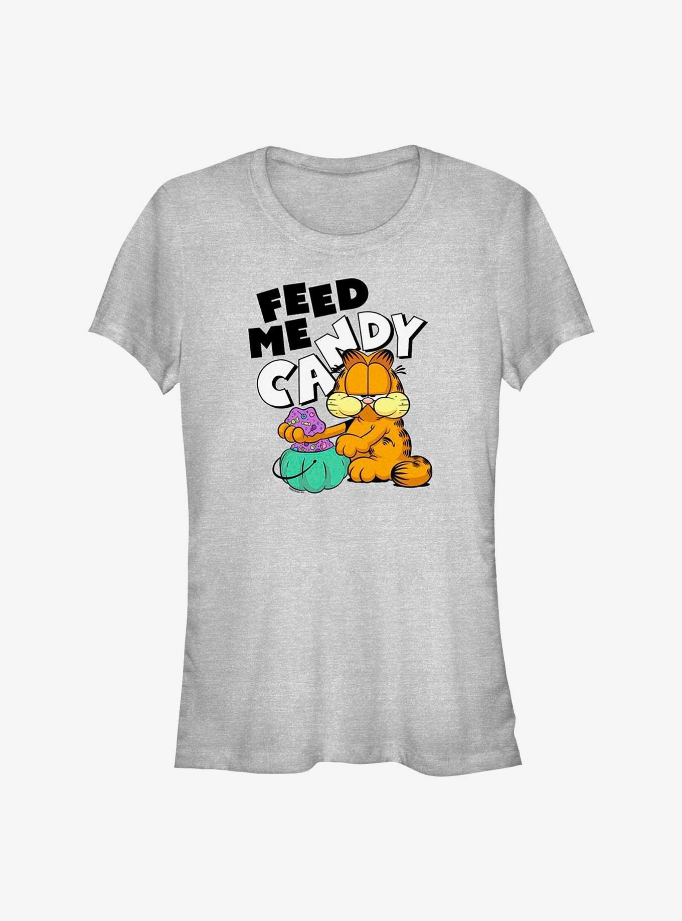 Garfield Feed Me Candy Girls T-Shirt
