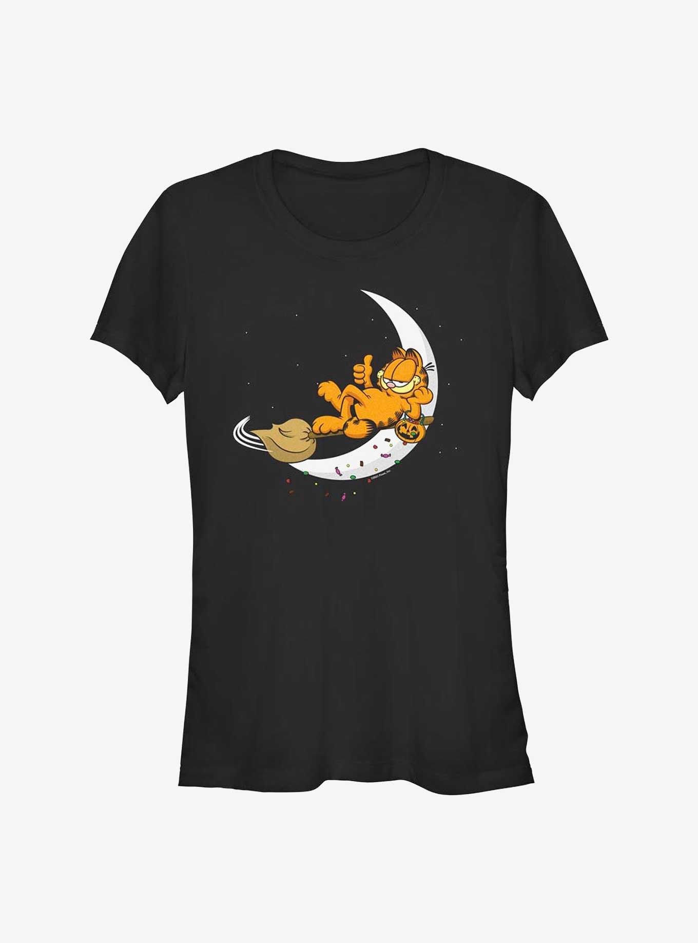 Garfield A Candy Cat Girls T-Shirt, BLACK, hi-res