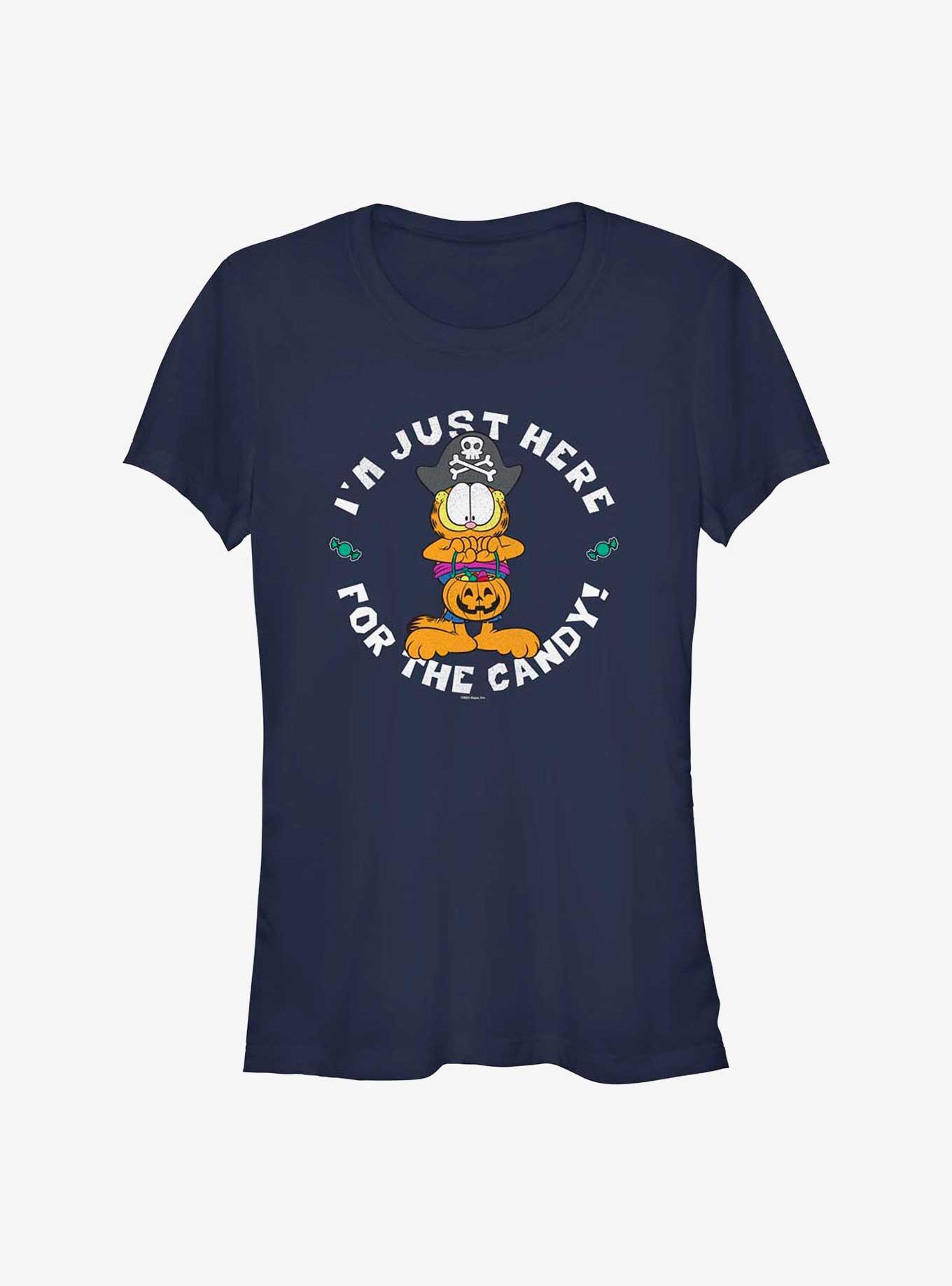 Garfield Here For Candy Girls T-Shirt