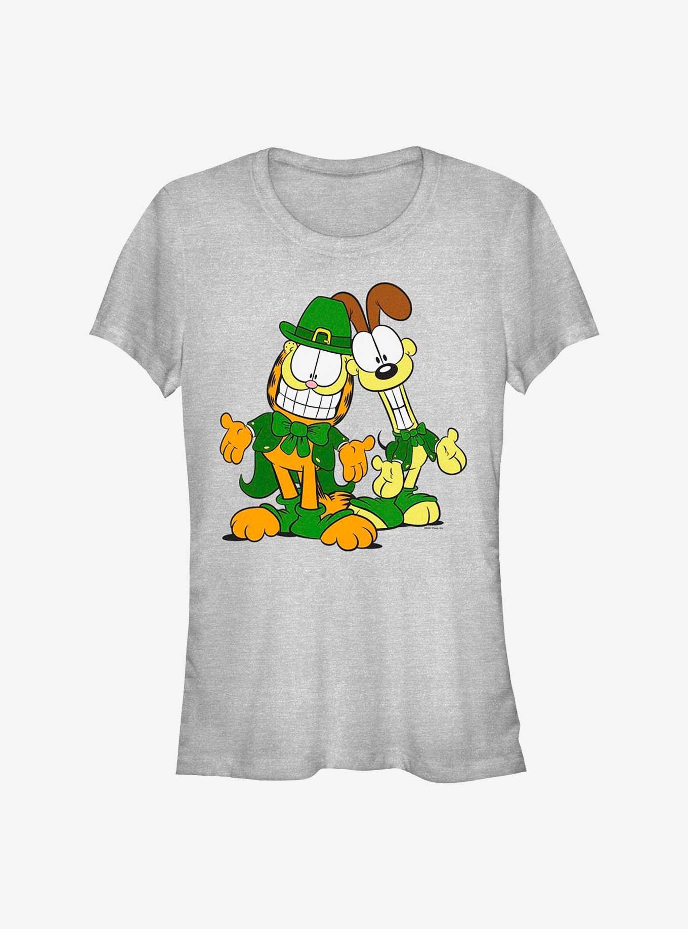 Garfield & Odie Leprechaun Duo Girls T-Shirt, , hi-res