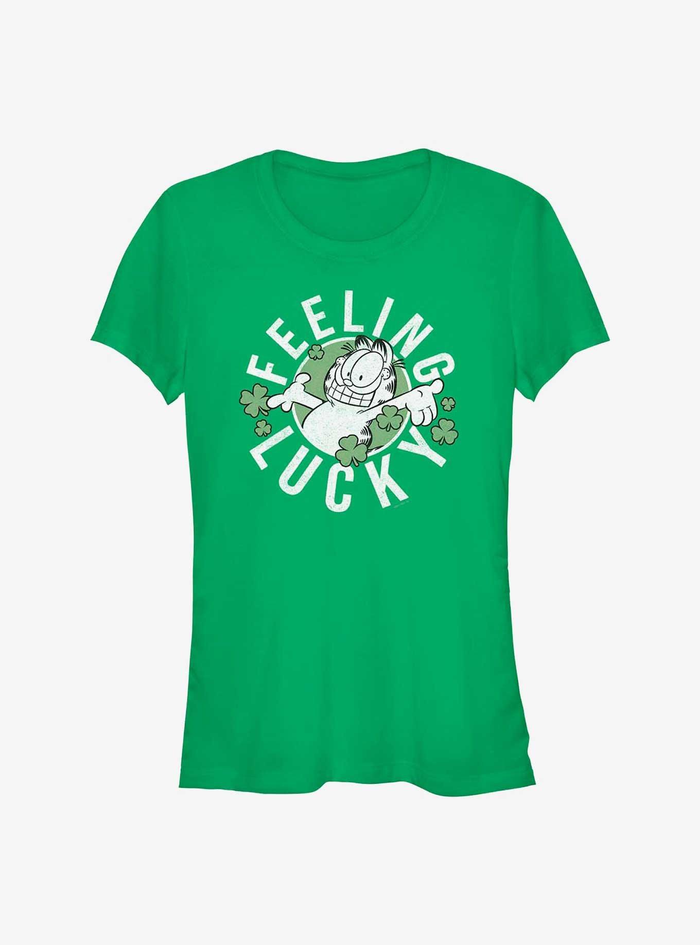 Garfield Feeling Lucky Girls T-Shirt, , hi-res