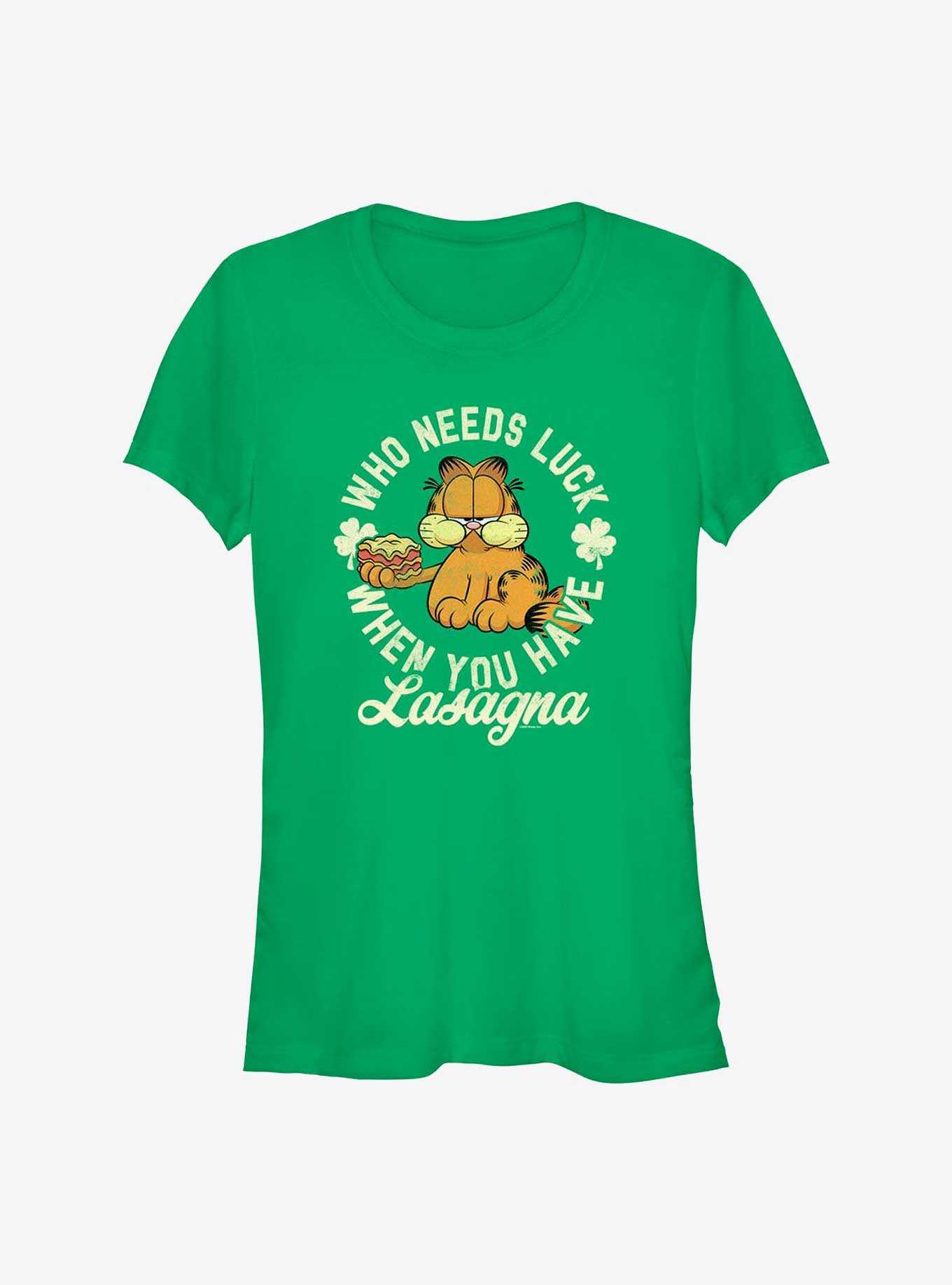 Garfield Lasagna Luck Girls T-Shirt, , hi-res