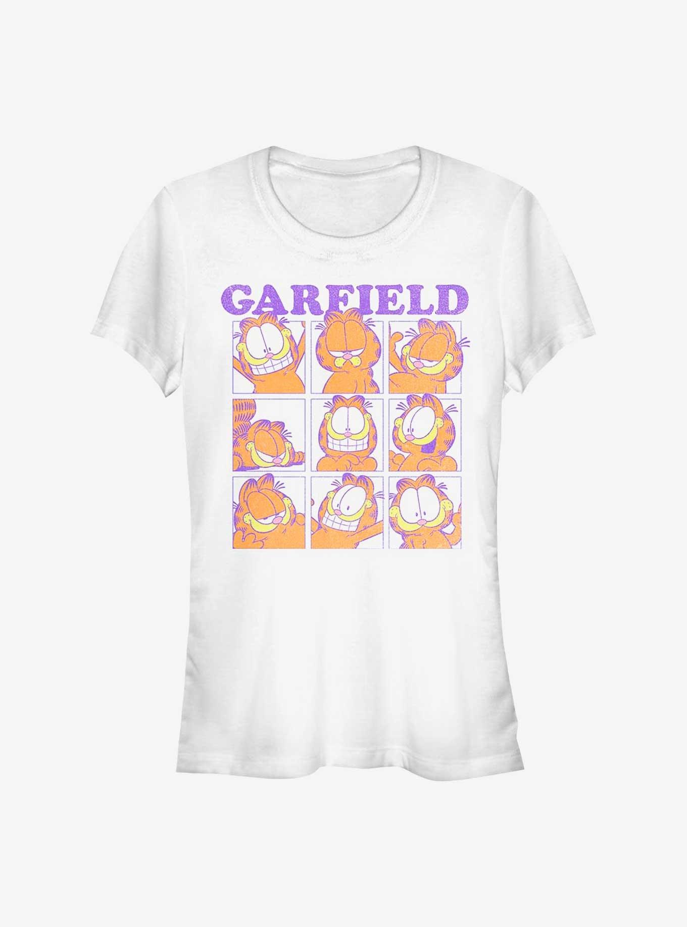 Garfield Many Faces of Girls T-Shirt