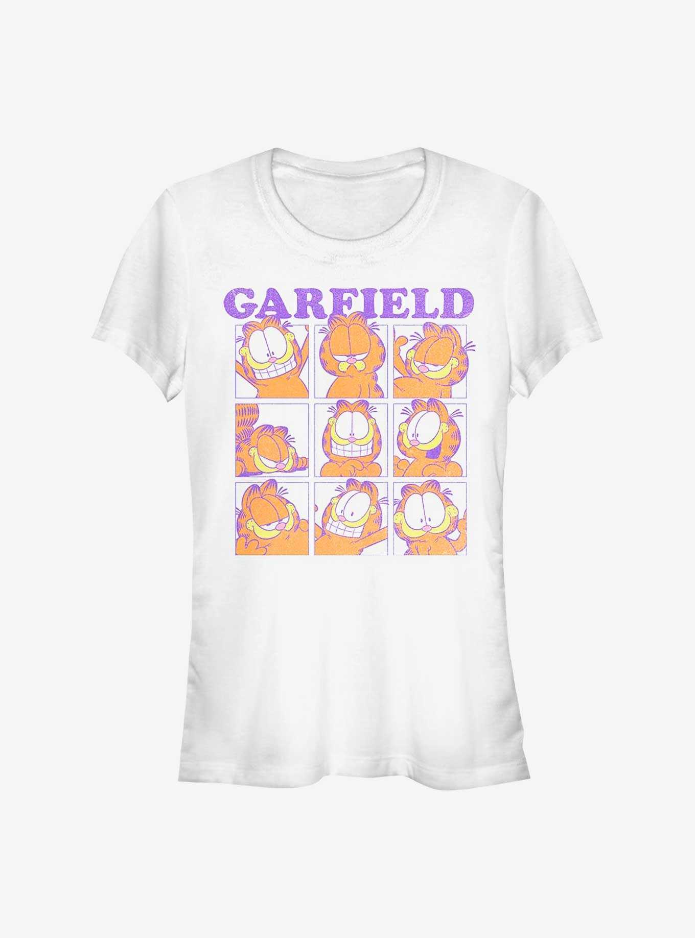 Garfield Many Faces of Garfield Girls T-Shirt, , hi-res