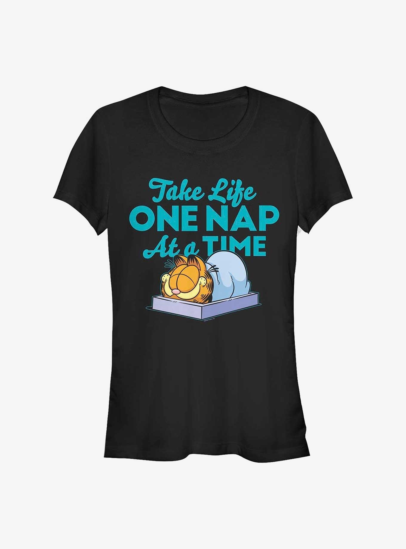 Garfield One Nap At A Time Girls T-Shirt