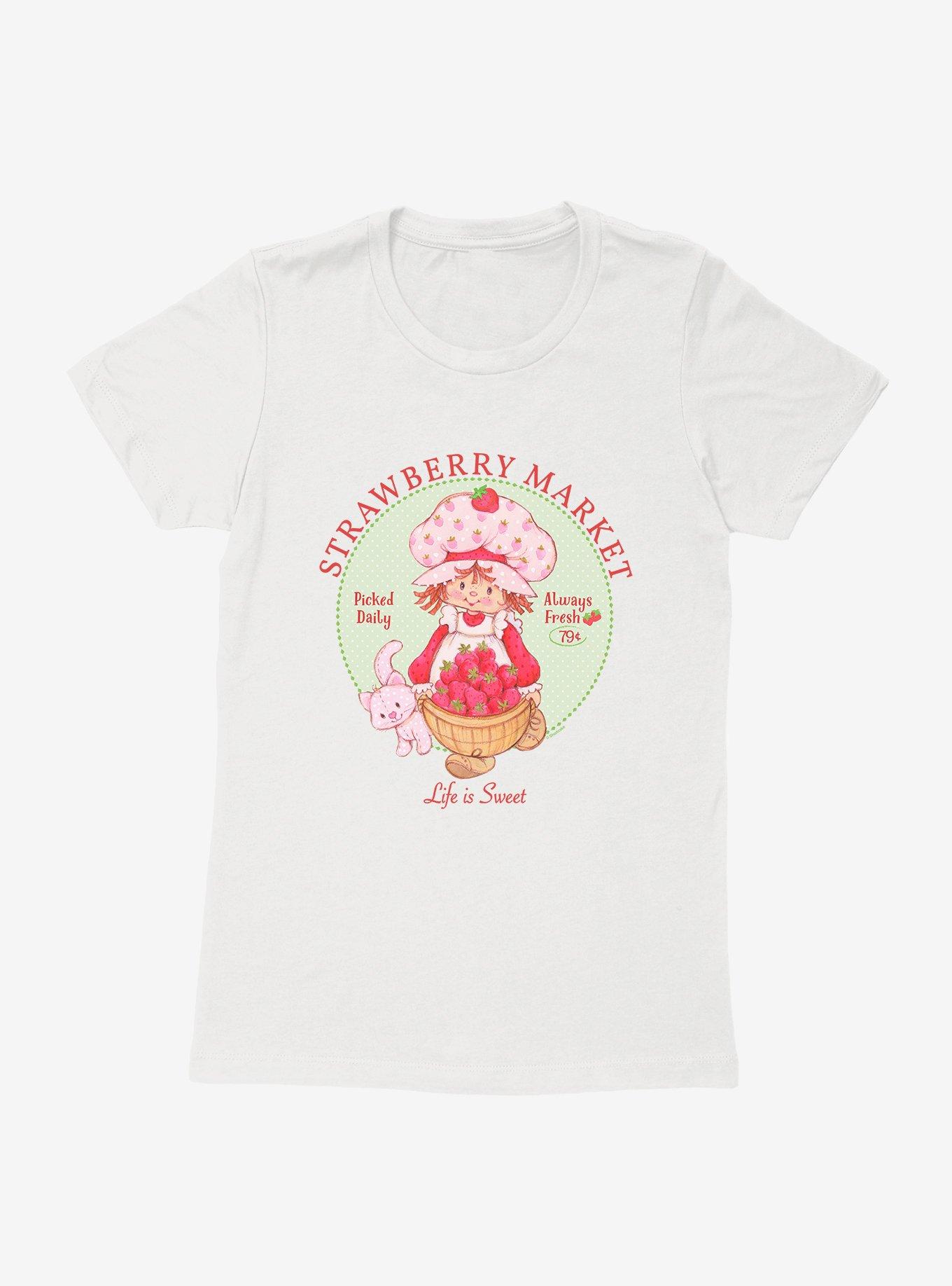 Strawberry Shortcake Strawberry Market Womens T-Shirt, , hi-res