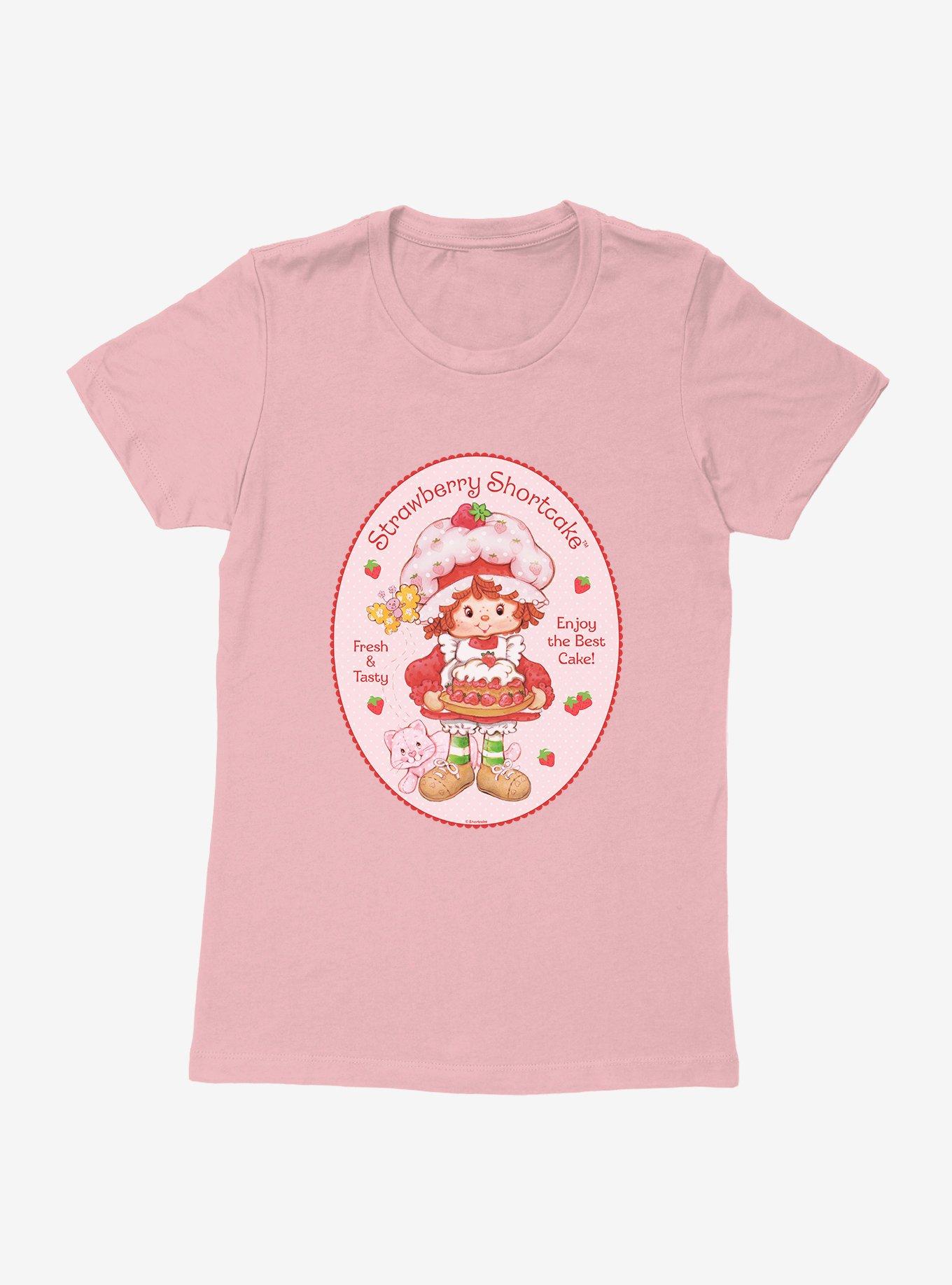 Strawberry Shortcake Fresh & Tasty Womens T-Shirt, LIGHT PINK, hi-res