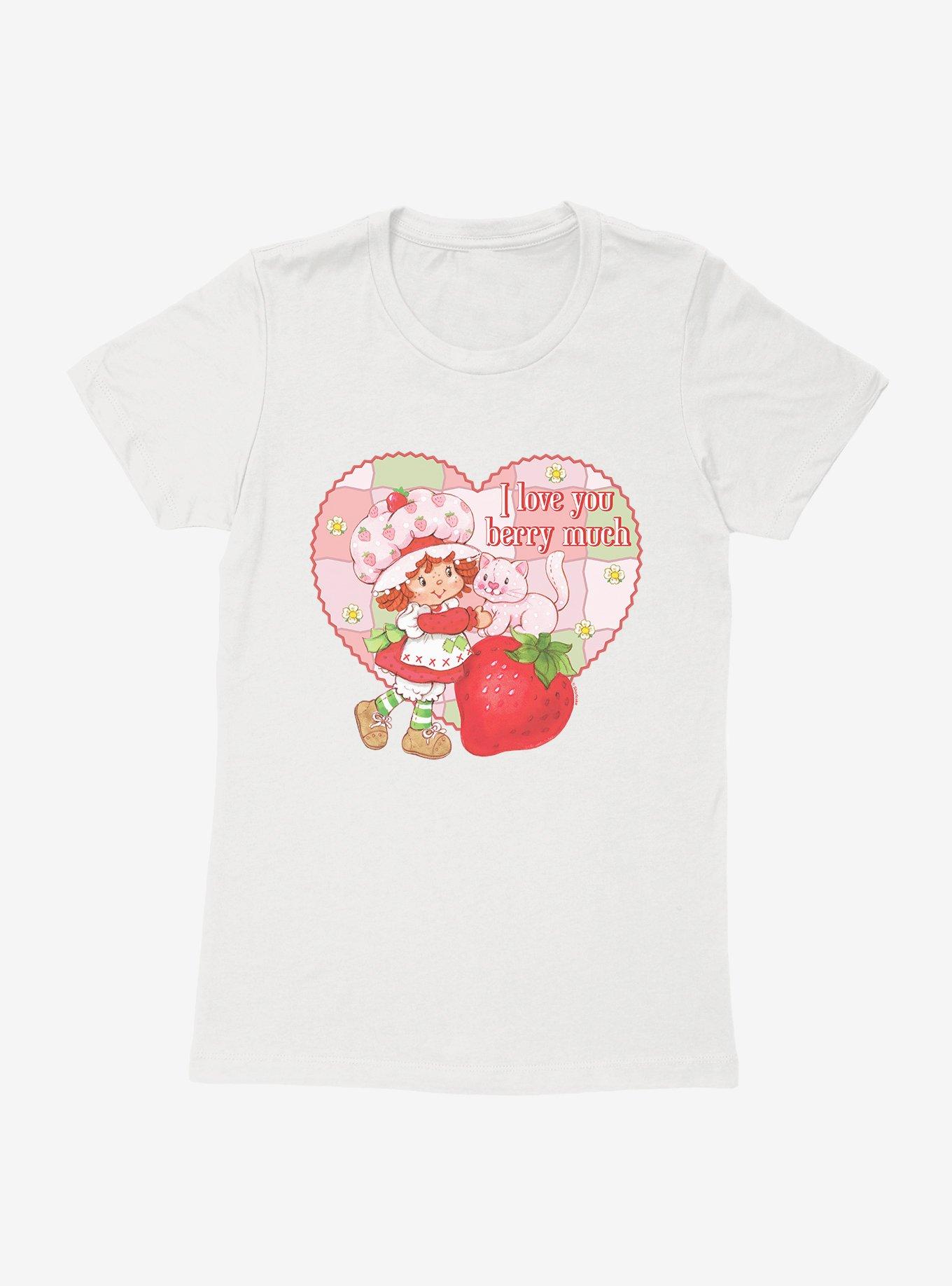 Strawberry Shortcake I Love You Berry Much Womens T-Shirt, , hi-res