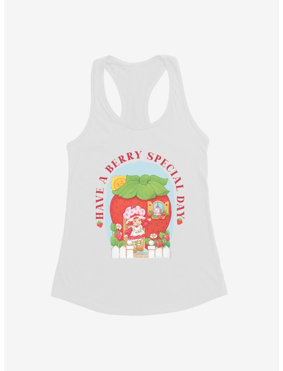 Strawberry Shortcake Berry Special Day Womens Tank Top, WHITE, hi-res