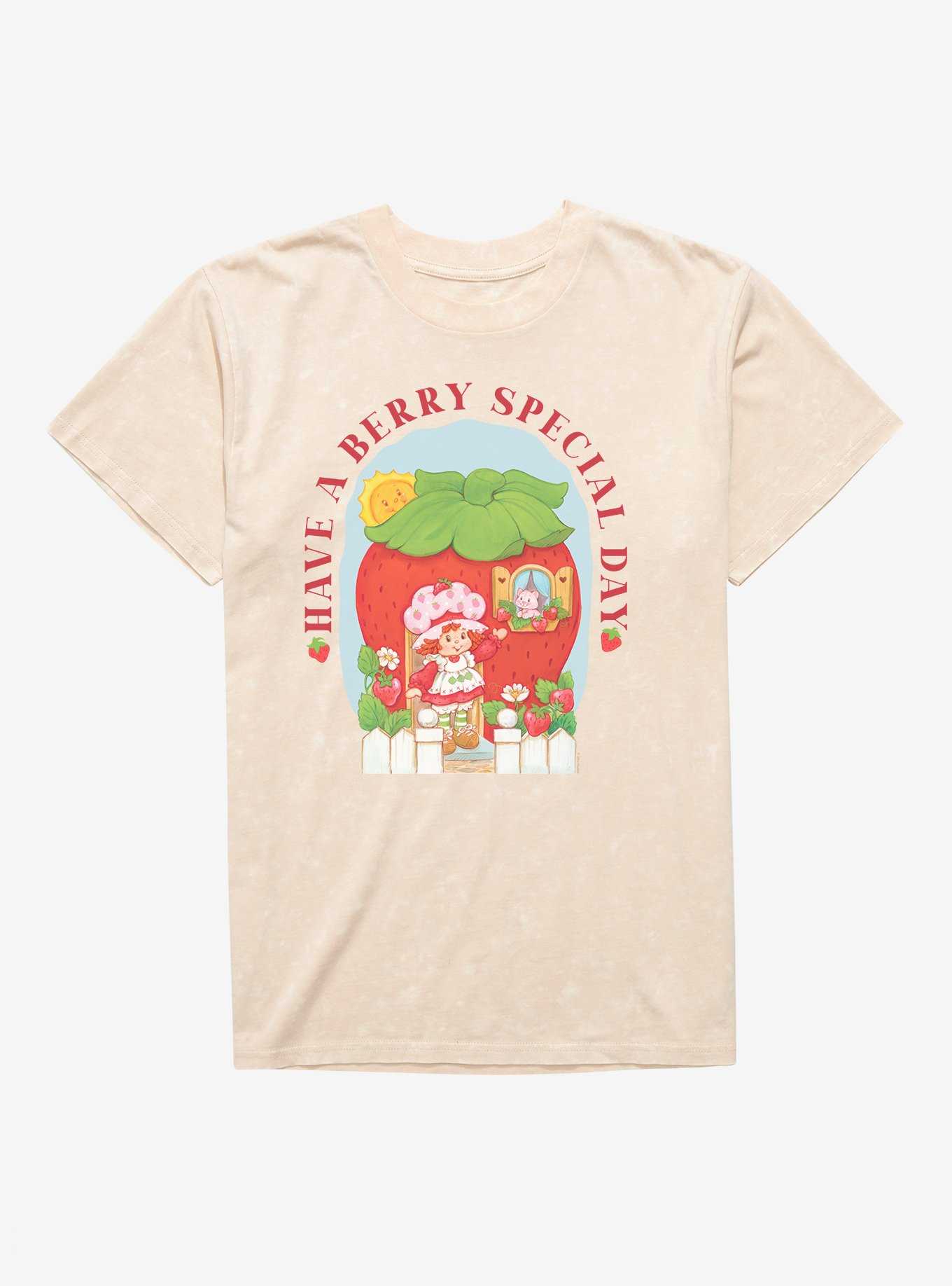 Strawberry Shortcake Berry Special Day Mineral Wash T-Shirt, , hi-res