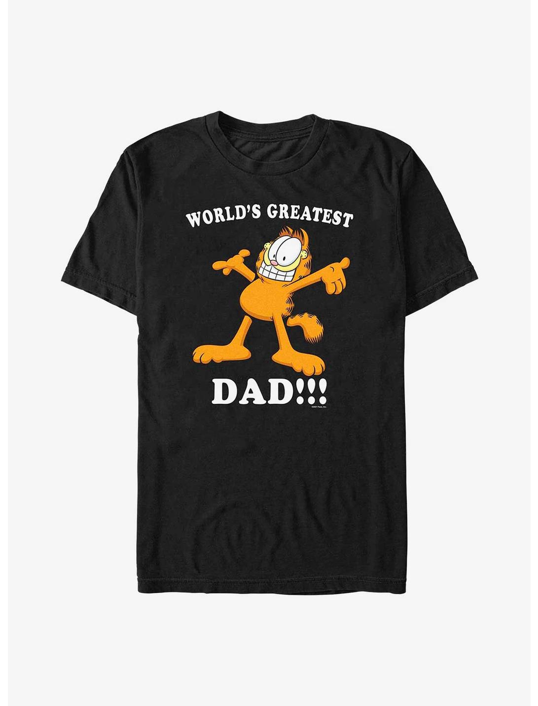 Garfield Celebrate Dads T-Shirt, BLACK, hi-res