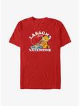 Garfield Lasagna Is My Valentine T-Shirt, RED, hi-res