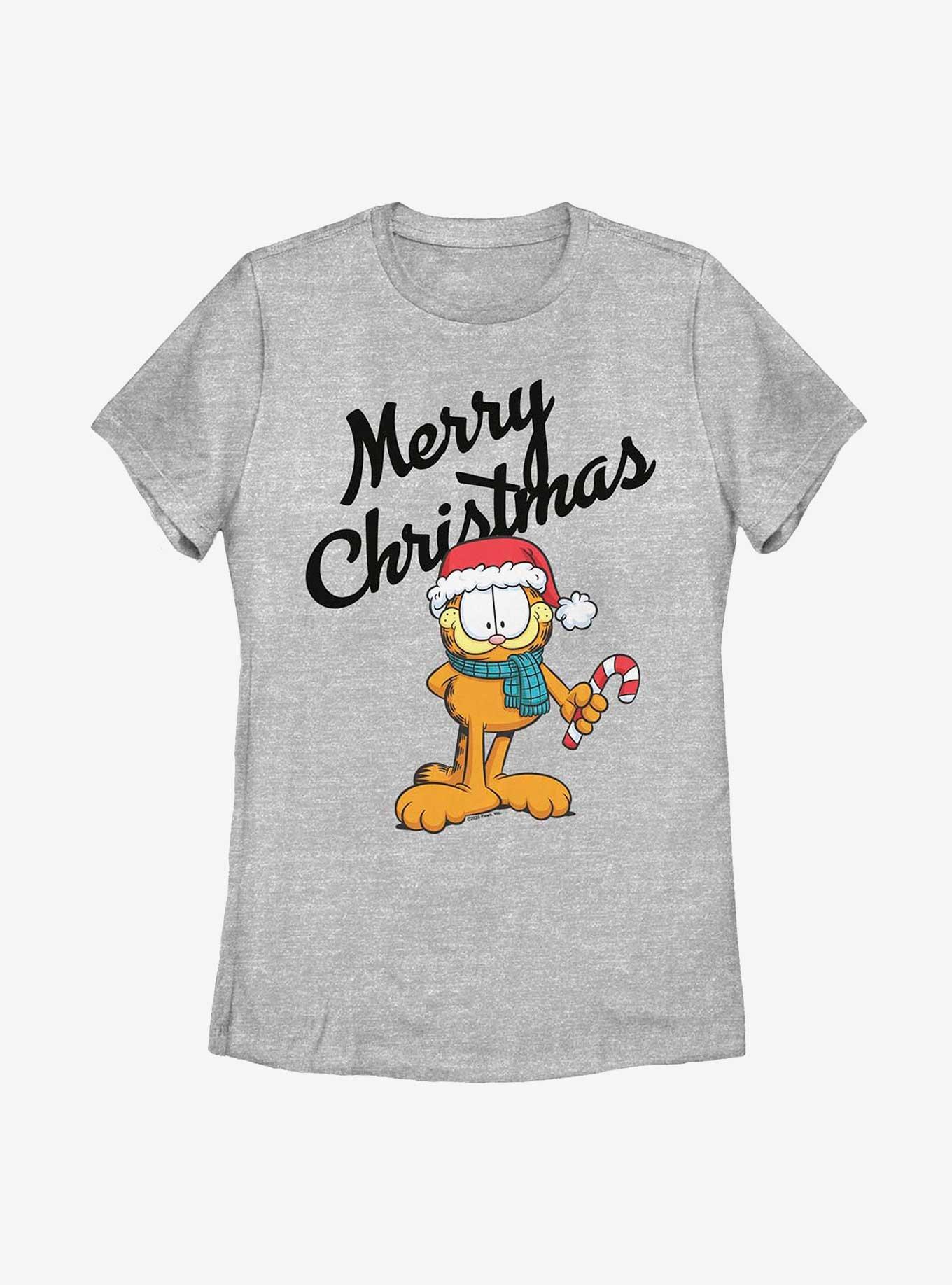 Garfield Merry Christmas Women's T-Shirt, ATH HTR, hi-res