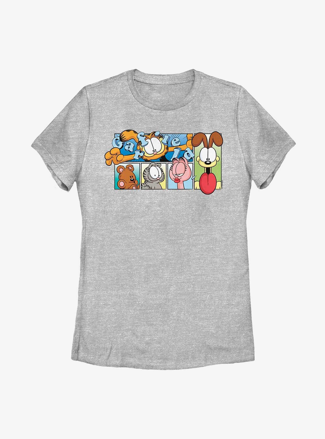 Garfield and Friends Women's T-Shirt, ATH HTR, hi-res