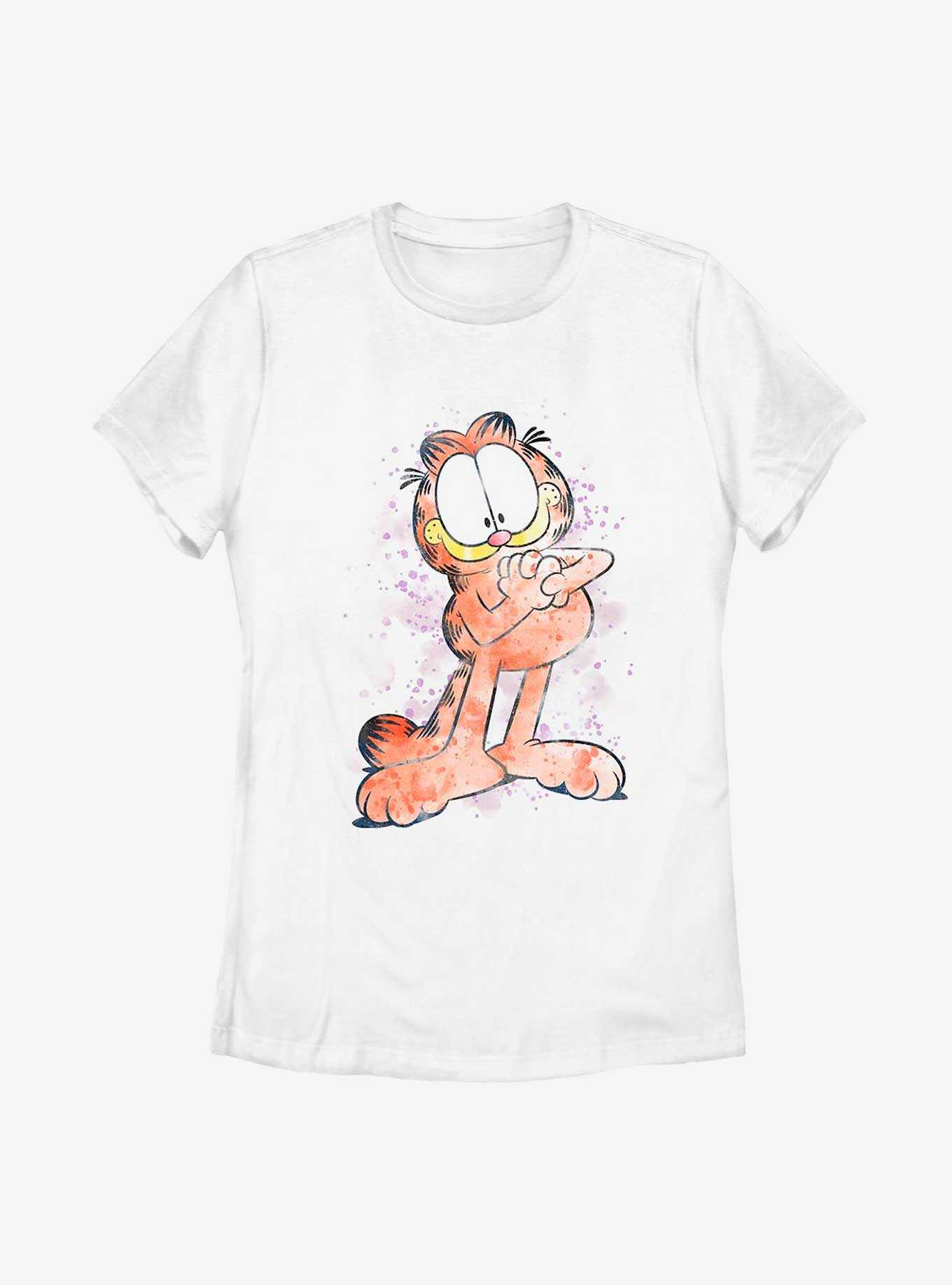 Garfield Watercolor Tabby Women's T-Shirt, , hi-res