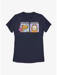 Garfield Before and After Coffee Women's T-Shirt, NAVY, hi-res