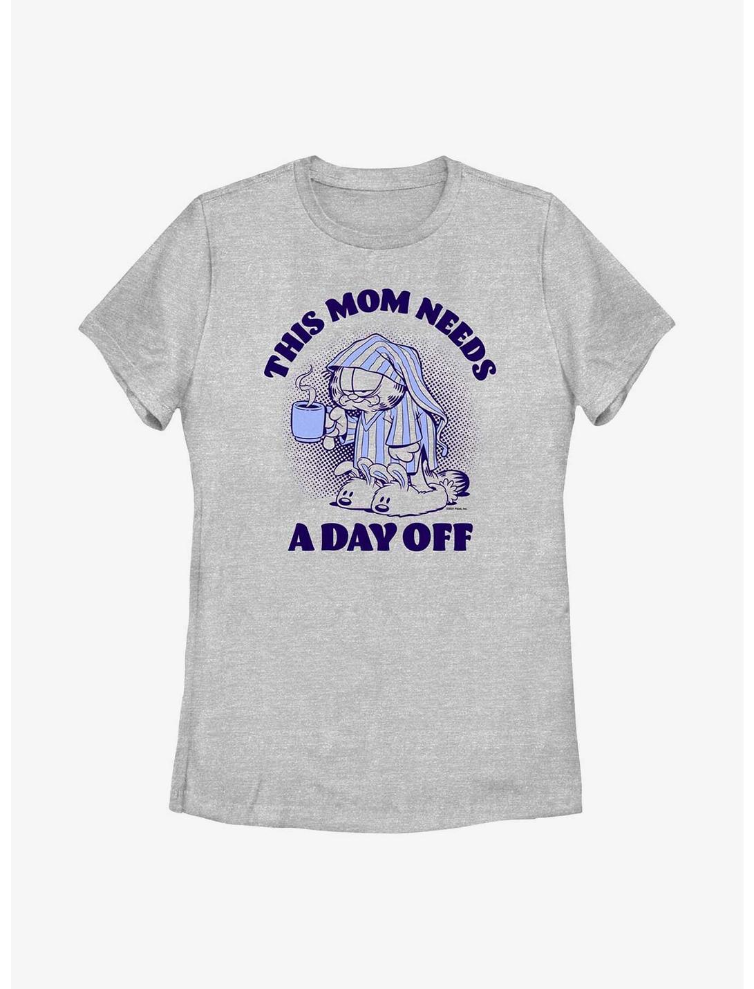 Garfield This Mom Needs A Day Off Women's T-Shirt, ATH HTR, hi-res
