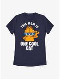 Garfield This Mom Is One Cool Cat Women's T-Shirt, NAVY, hi-res