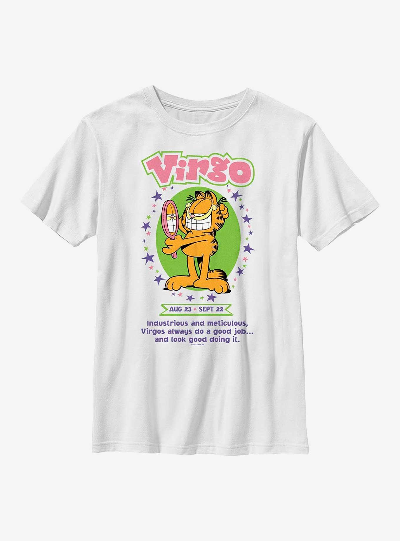 Garfield Virgo Horoscope Youth T-Shirt, , hi-res