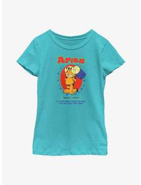 Garfield Aries Horoscope Youth Girl's T-Shirt, , hi-res