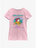 Garfield Aquarius Horoscope Youth Girl's T-Shirt, PINK, hi-res