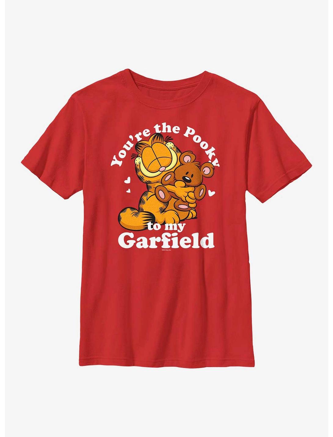 Garfield You're My Pooky Youth T-Shirt, RED, hi-res
