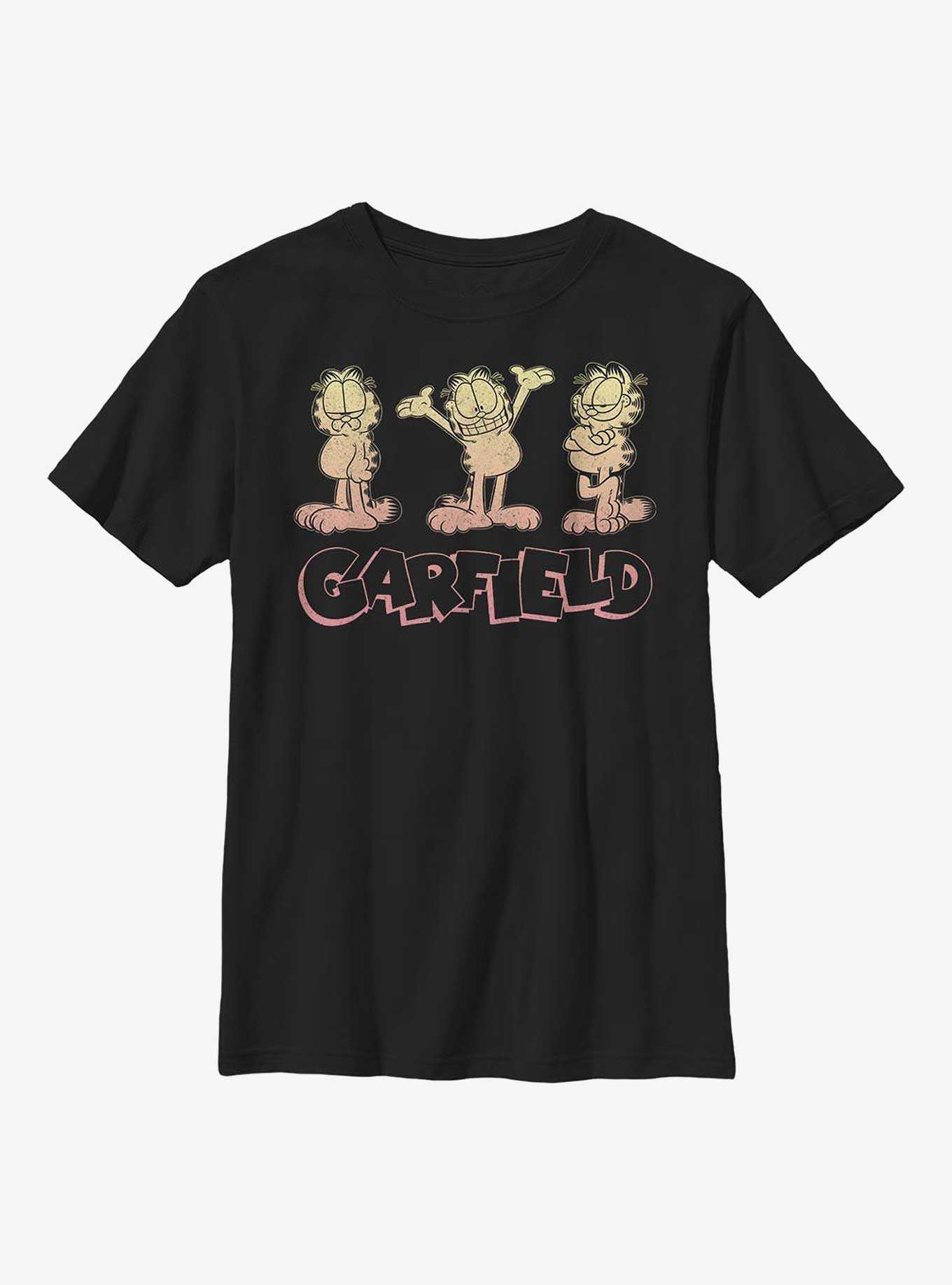 Garfield Triple Garfs Youth T-Shirt, , hi-res