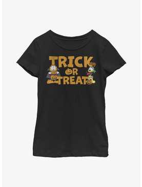Garfield and Odie Halloween Trick or Treat Youth Girl's T-Shirt, , hi-res