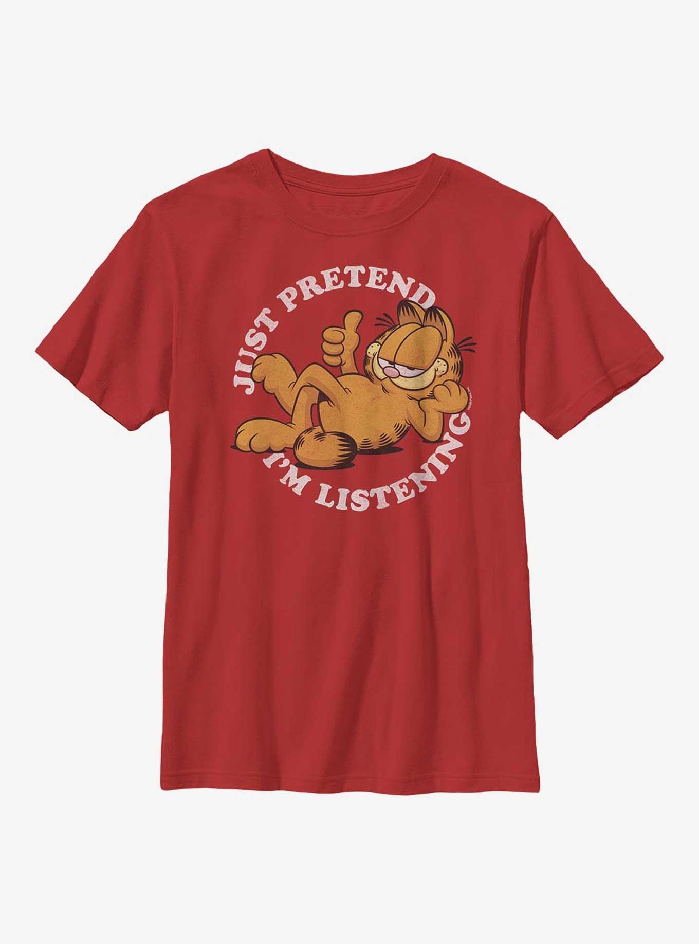 Garfield Not Listening Youth T-Shirt, , hi-res