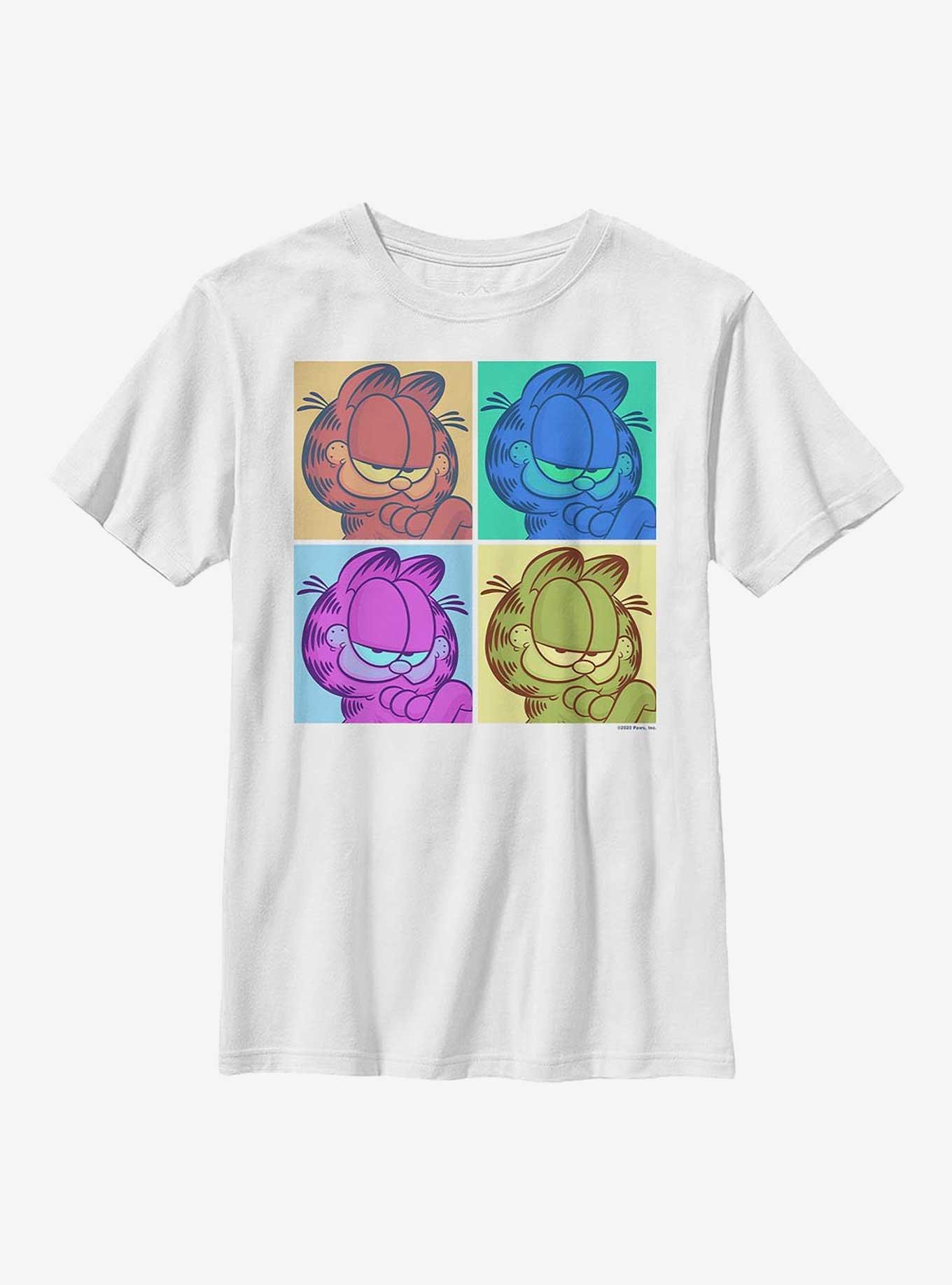 Garfield Pop Cat Youth T-Shirt, , hi-res