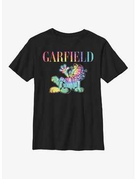 Garfield Tie-Dye Cat Youth T-Shirt, , hi-res