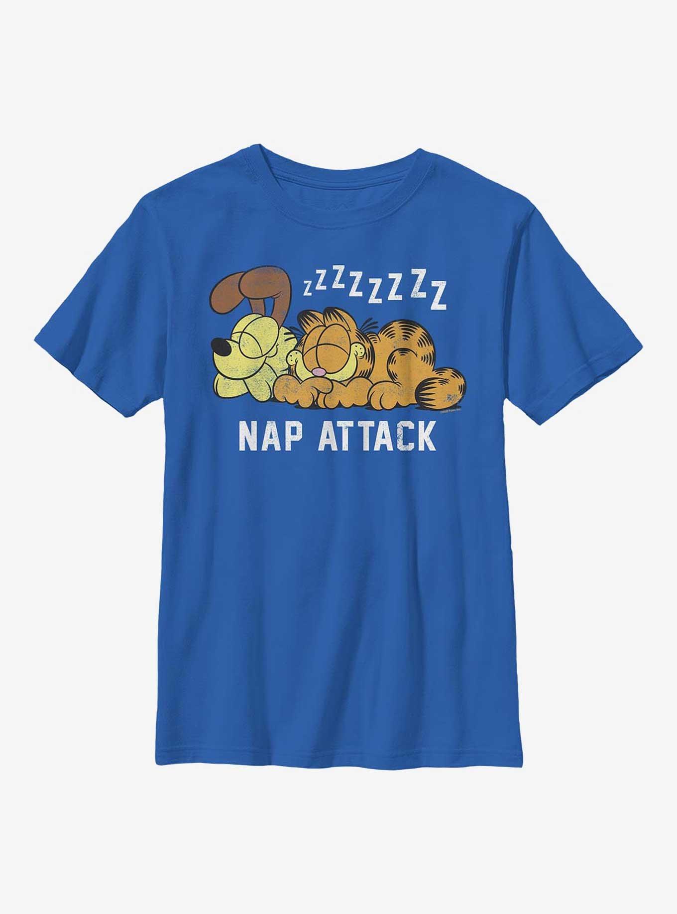 Garfield Nap Attack Youth T-Shirt, , hi-res