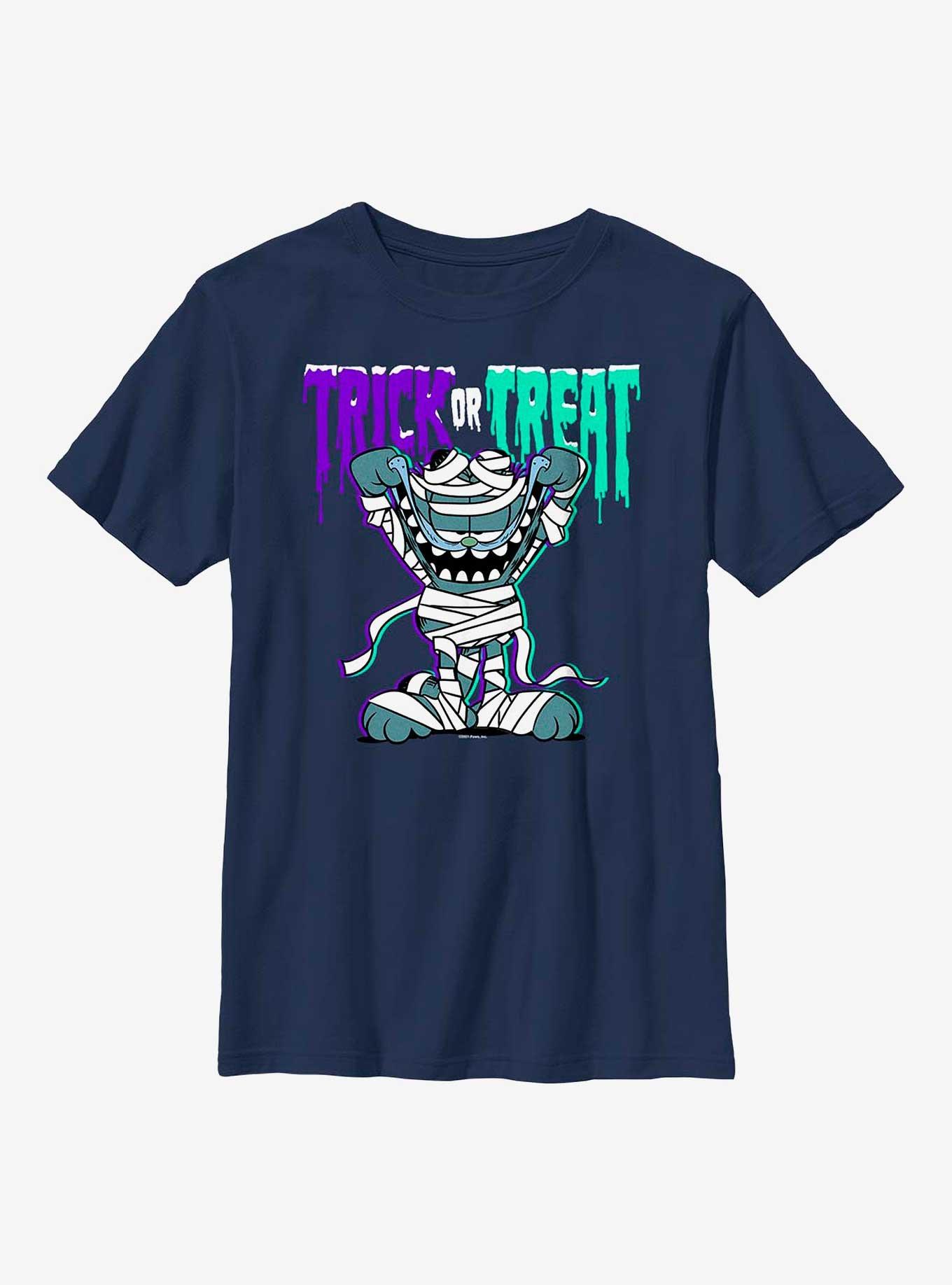 Garfield Mummy Trick or Treat Youth T-Shirt, , hi-res