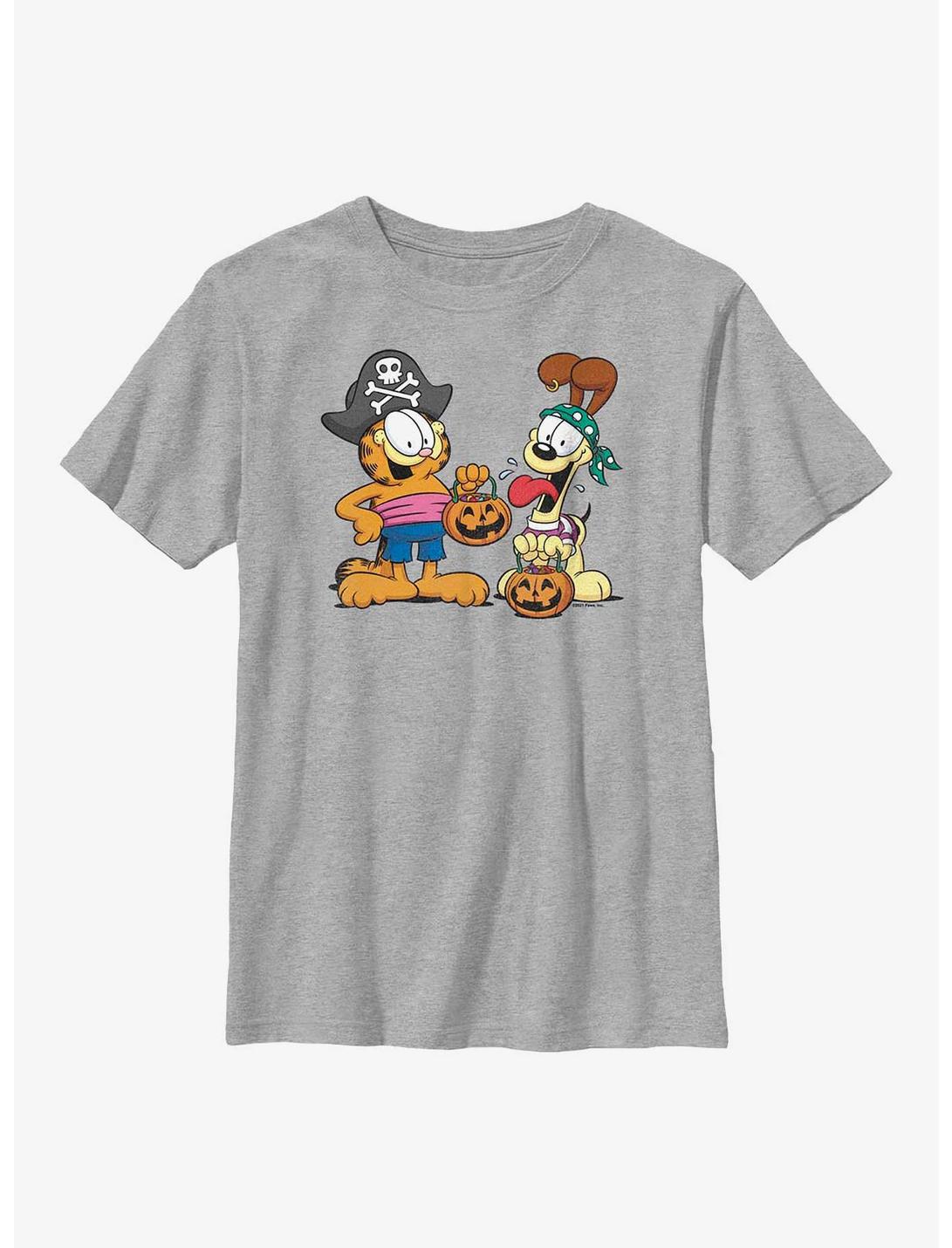 Garfield Pirate Buds Youth T-Shirt, ATH HTR, hi-res
