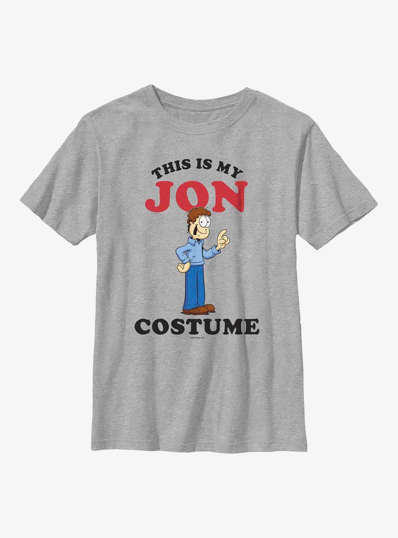 Garfield Jon Costume Youth T-Shirt, ATH HTR, hi-res