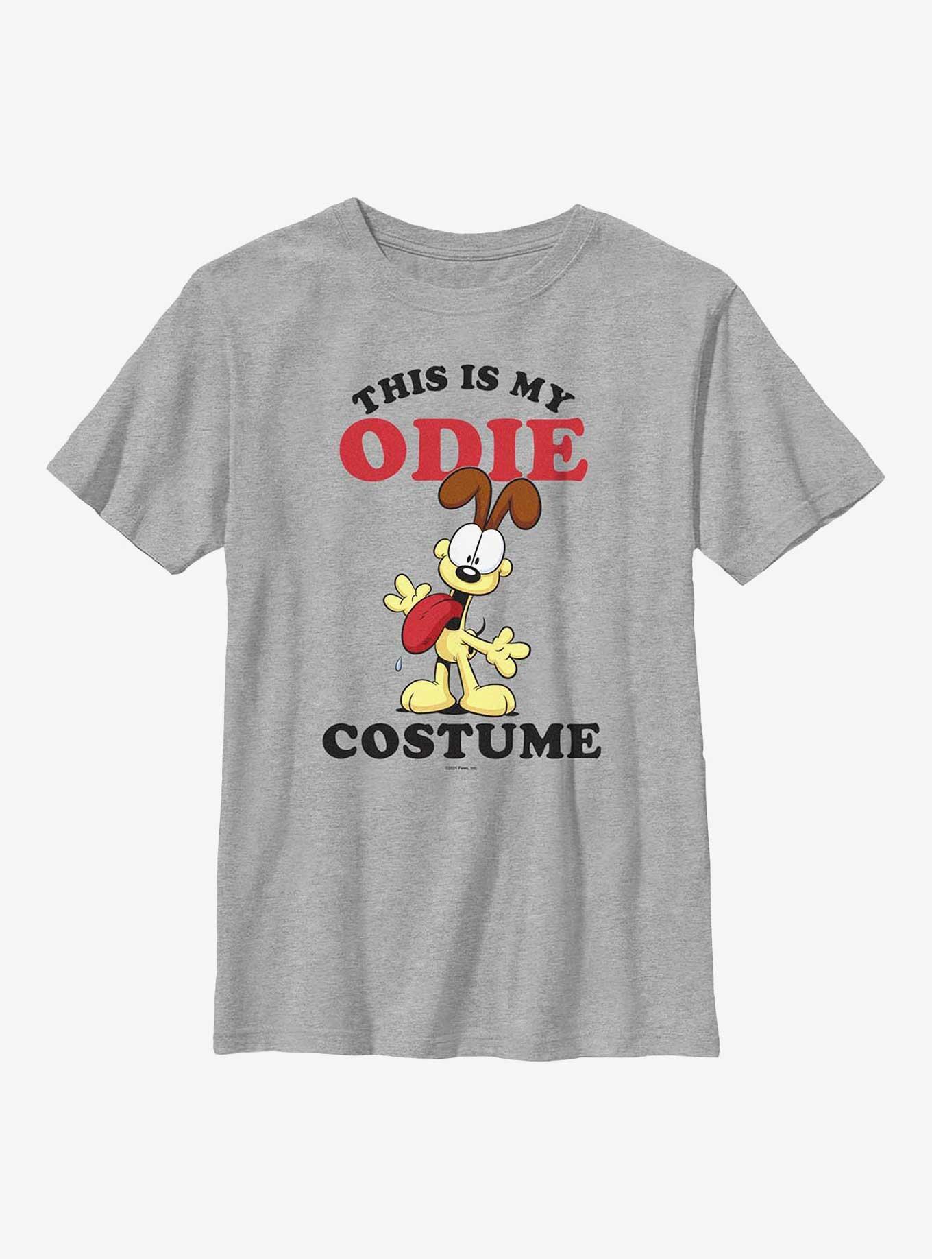 Garfield Odie Costume Youth T-Shirt, ATH HTR, hi-res