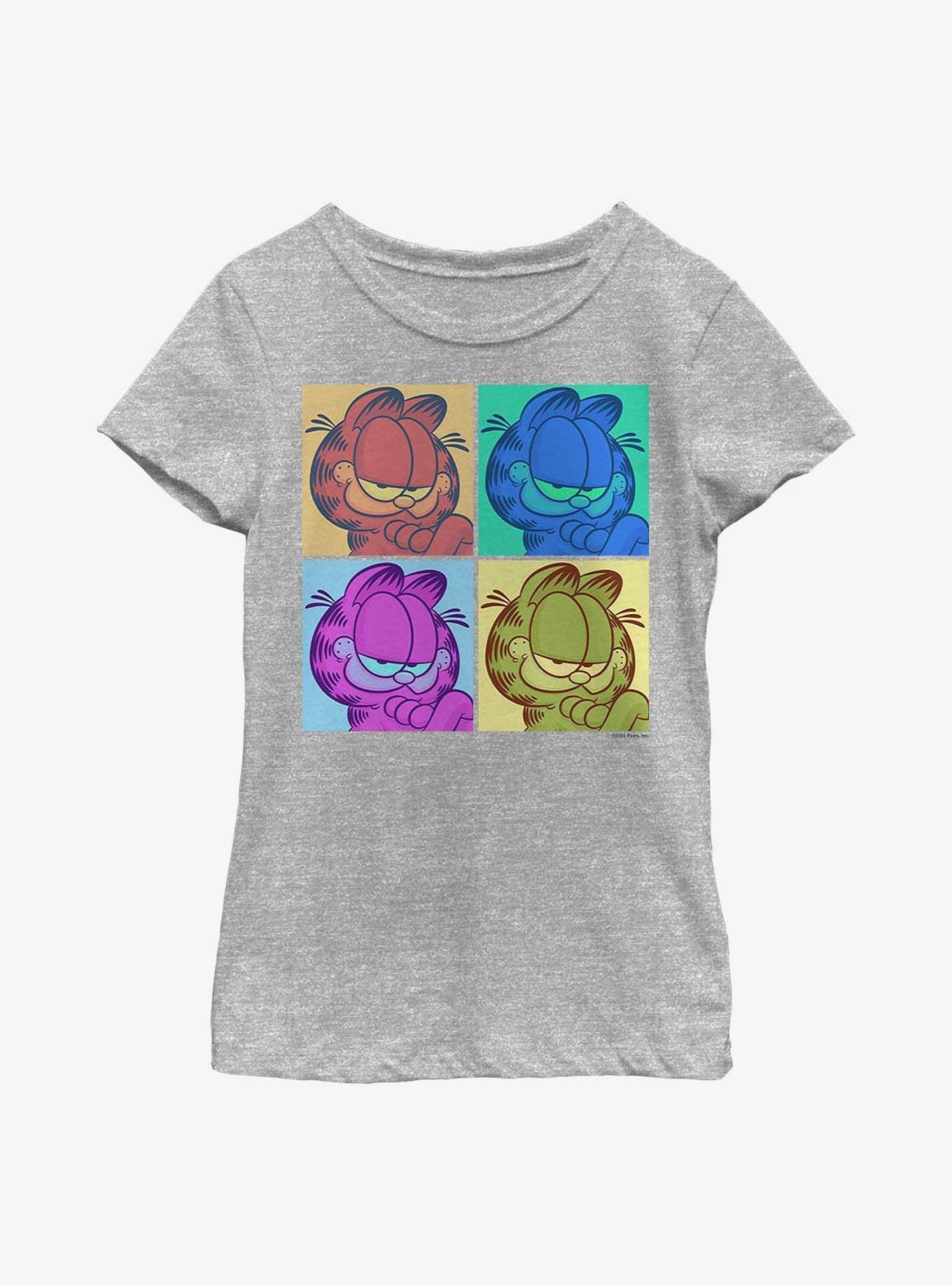 Garfield Pop Cat Youth Girl's T-Shirt, , hi-res