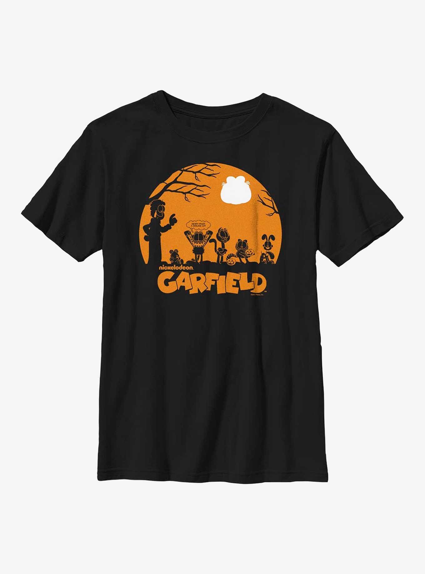 Garfield Garfield Haunt Youth T-Shirt, BLACK, hi-res