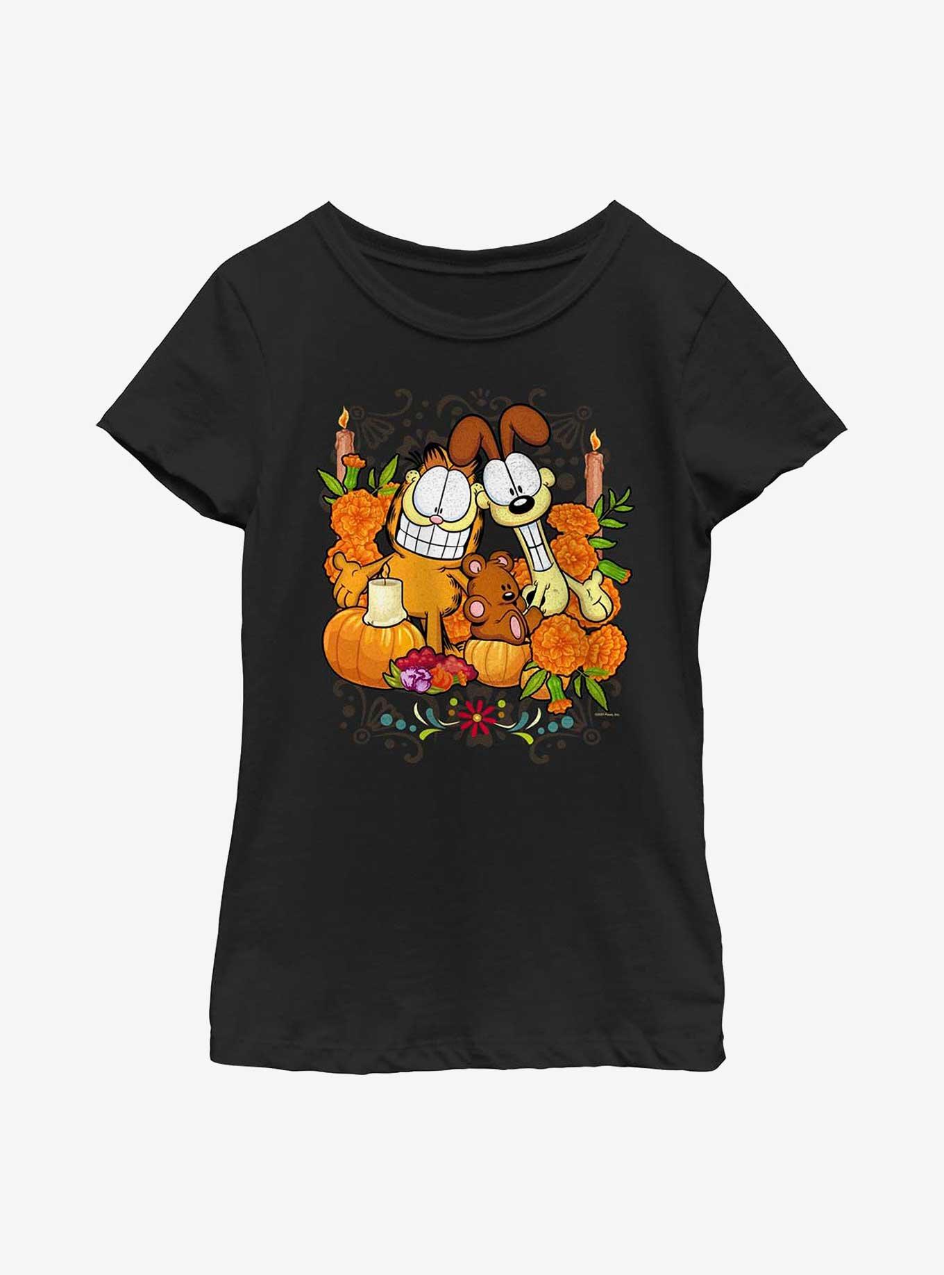 Garfield Group Harvest Youth Girl's T-Shirt, BLACK, hi-res