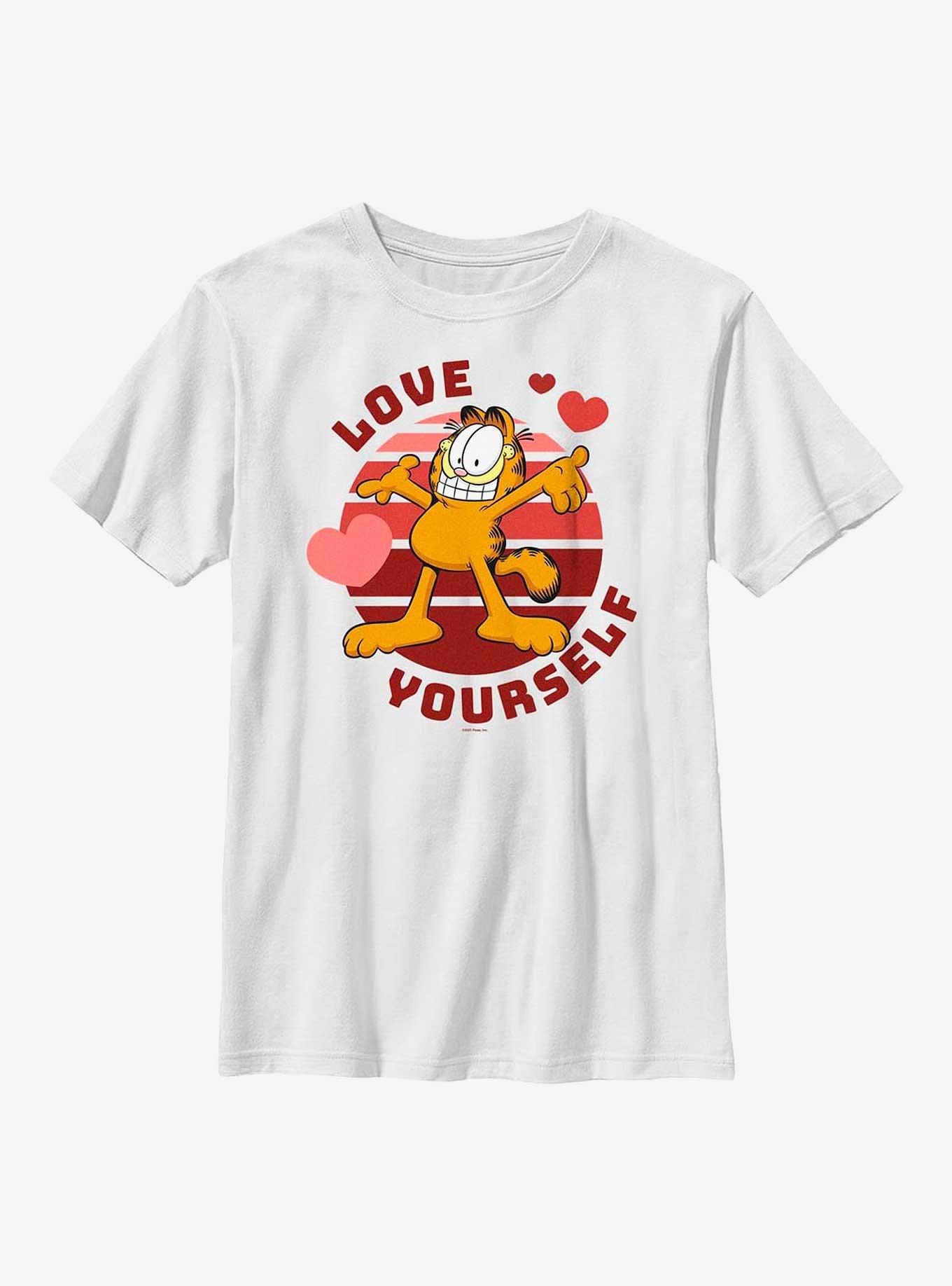 Garfield Self Love Youth T-Shirt, , hi-res