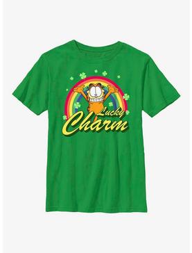 Garfield Lucky Charm Youth T-Shirt, , hi-res