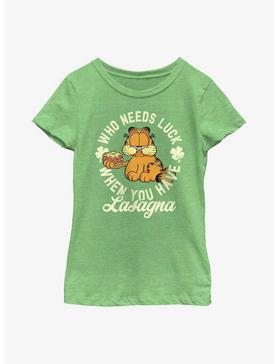 Garfield Lasagna Luck Youth Girl's T-Shirt, , hi-res