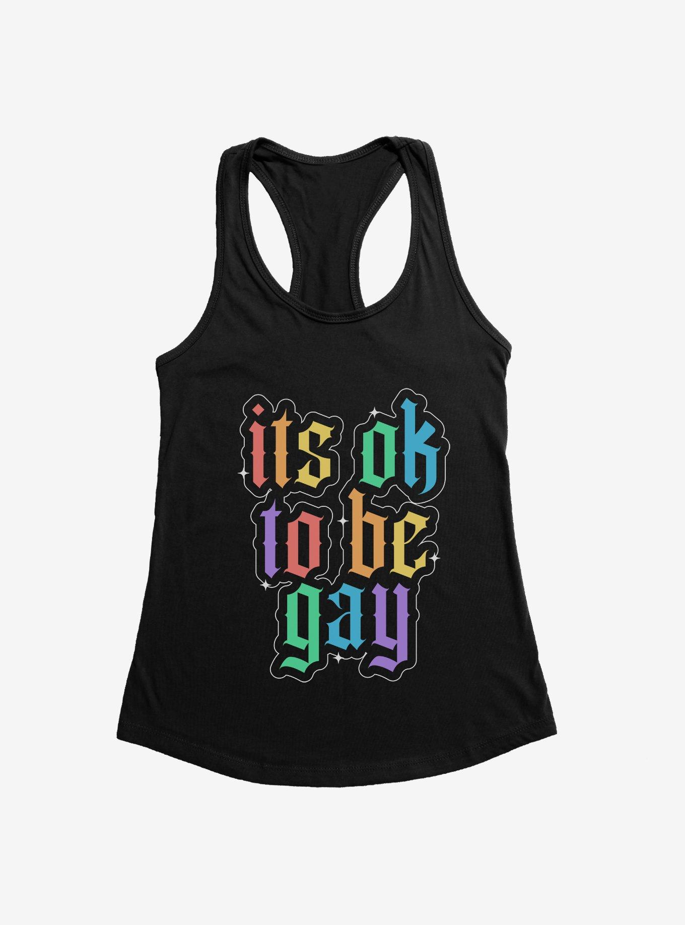 Pride It's Ok To Be Gay Girls Tank, , hi-res